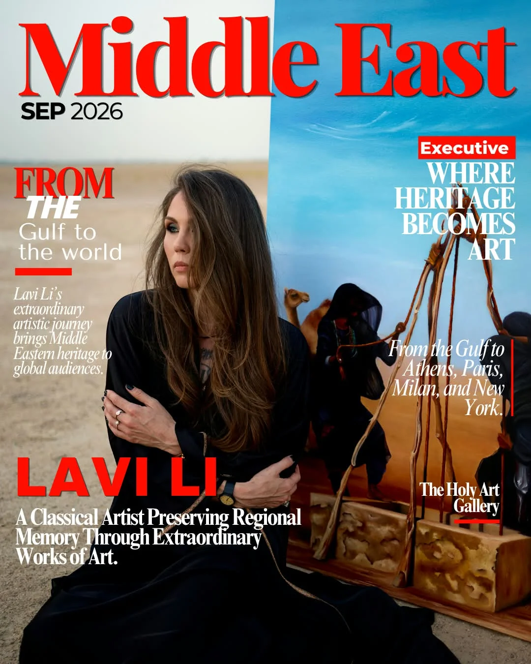 Middle East magazine cover